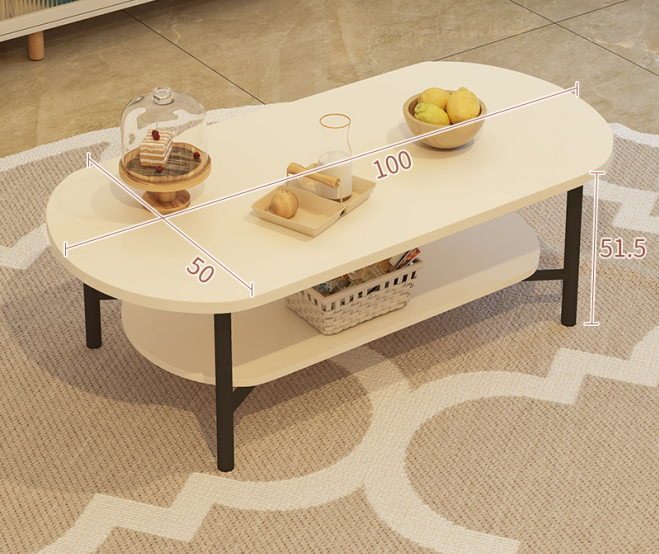 Nordic White Coffee Table
