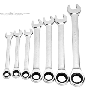 Precision Chrome Combination Wrench Set