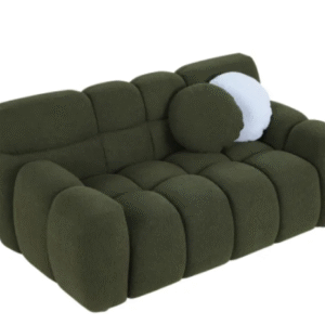 Chunky Olive Green Sofa