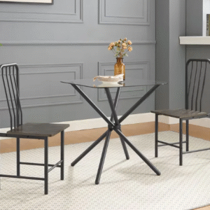 Modern Glass Dining Set